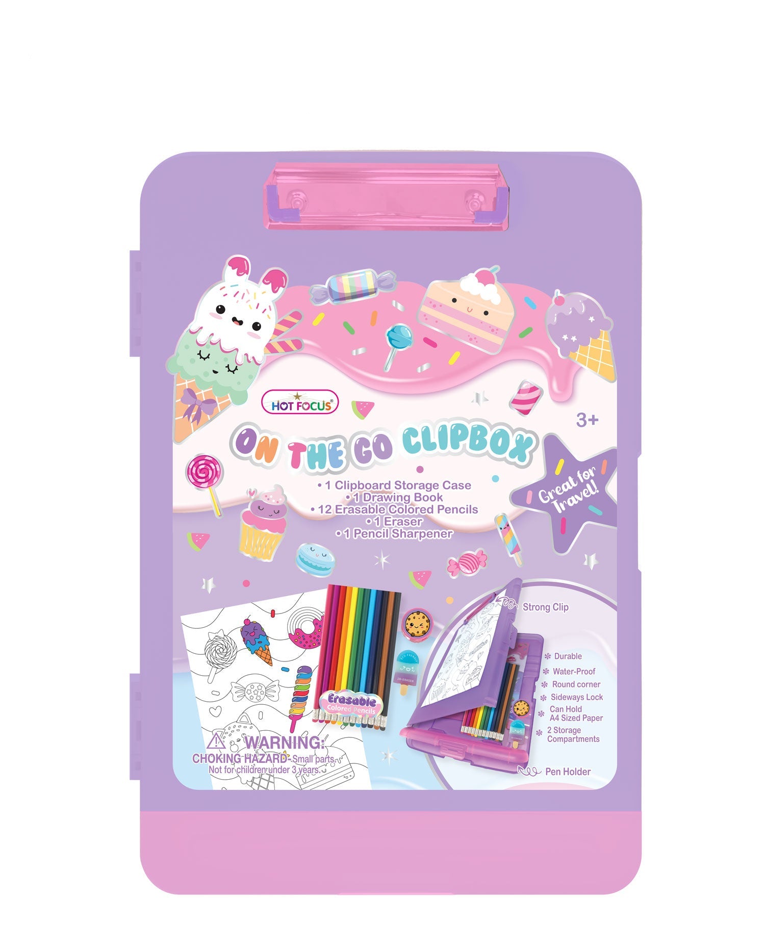 Hot Focus On The Go Clipbox - Sweet