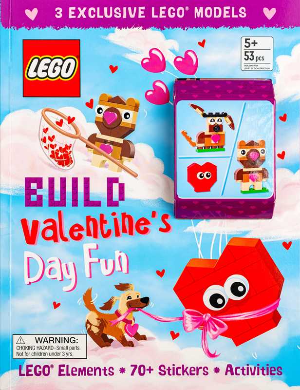 Simon & Schuster Lego Books: Build Valentine's Day Fun!