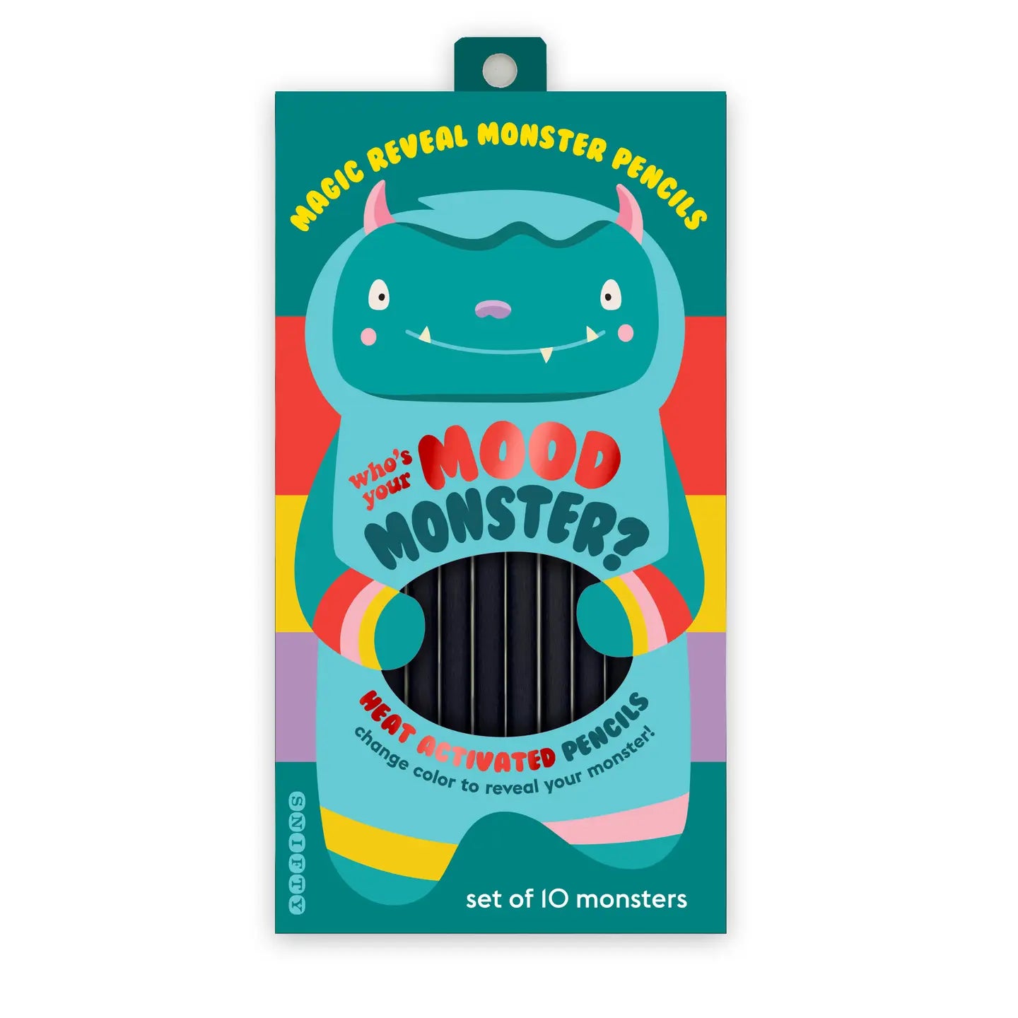 Snifty Magic Reveal Monster Mood Pencil Set