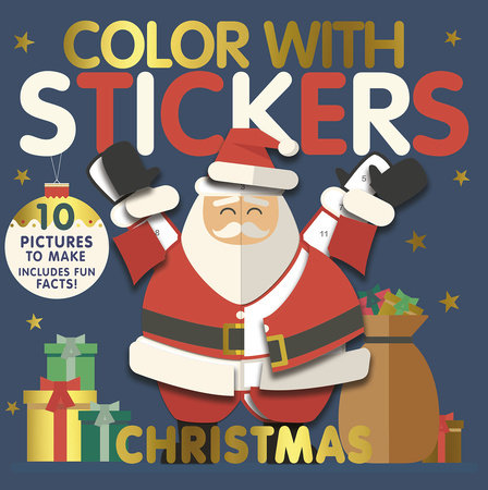Penguin Random House Color With Stickers: Christmas