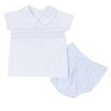 Magnolia Baby Benjamin Smocked Diaper Cover Set