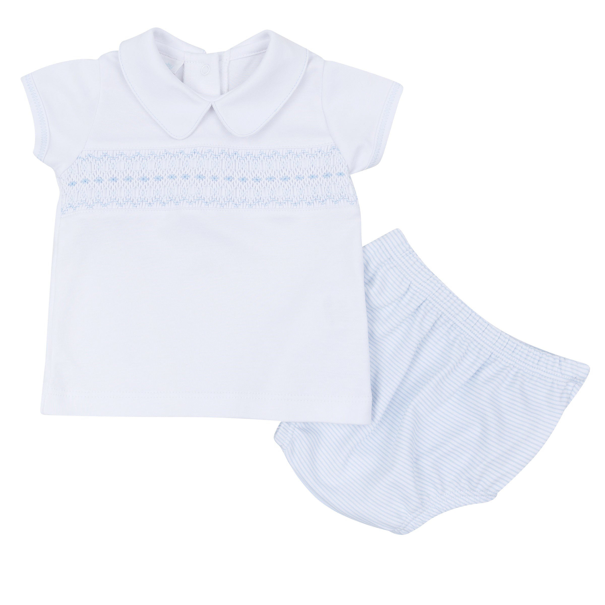 Magnolia Baby Benjamin Smocked Diaper Cover Set