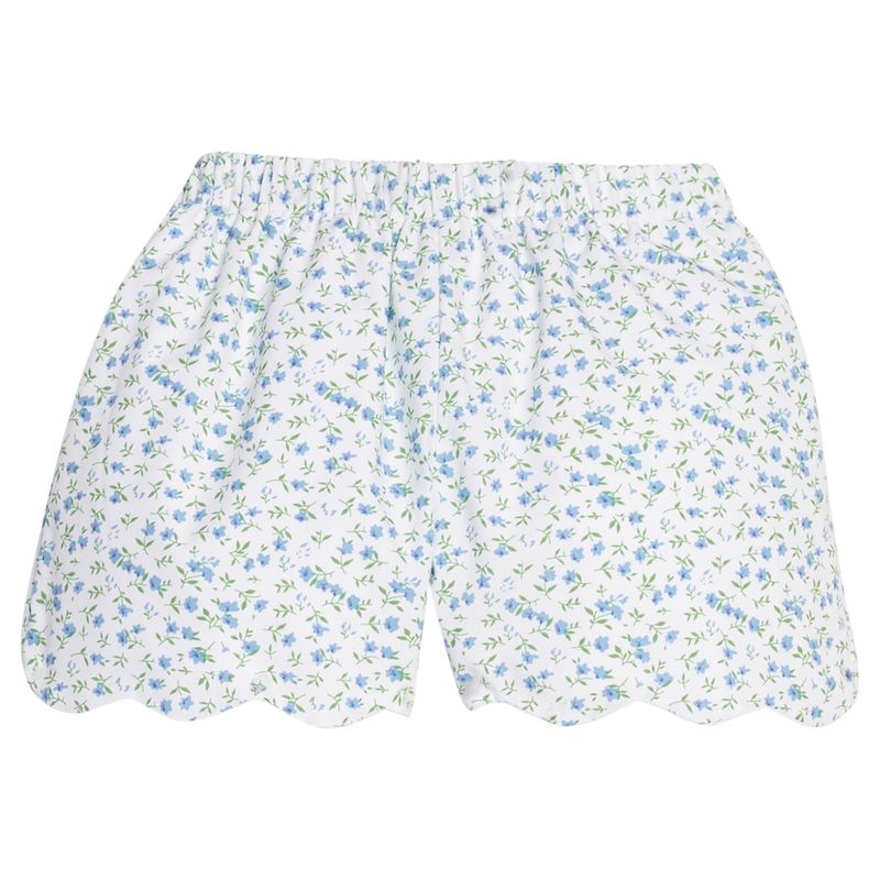 Little English Scallop Short- Mayfair Floral