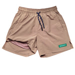 WONNiT Stay Classy Khaki Shorts