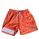 WONNiT Gettin' Route-Y Shorts- Orange 
