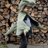 Green T-Rex Cuddle Cape
