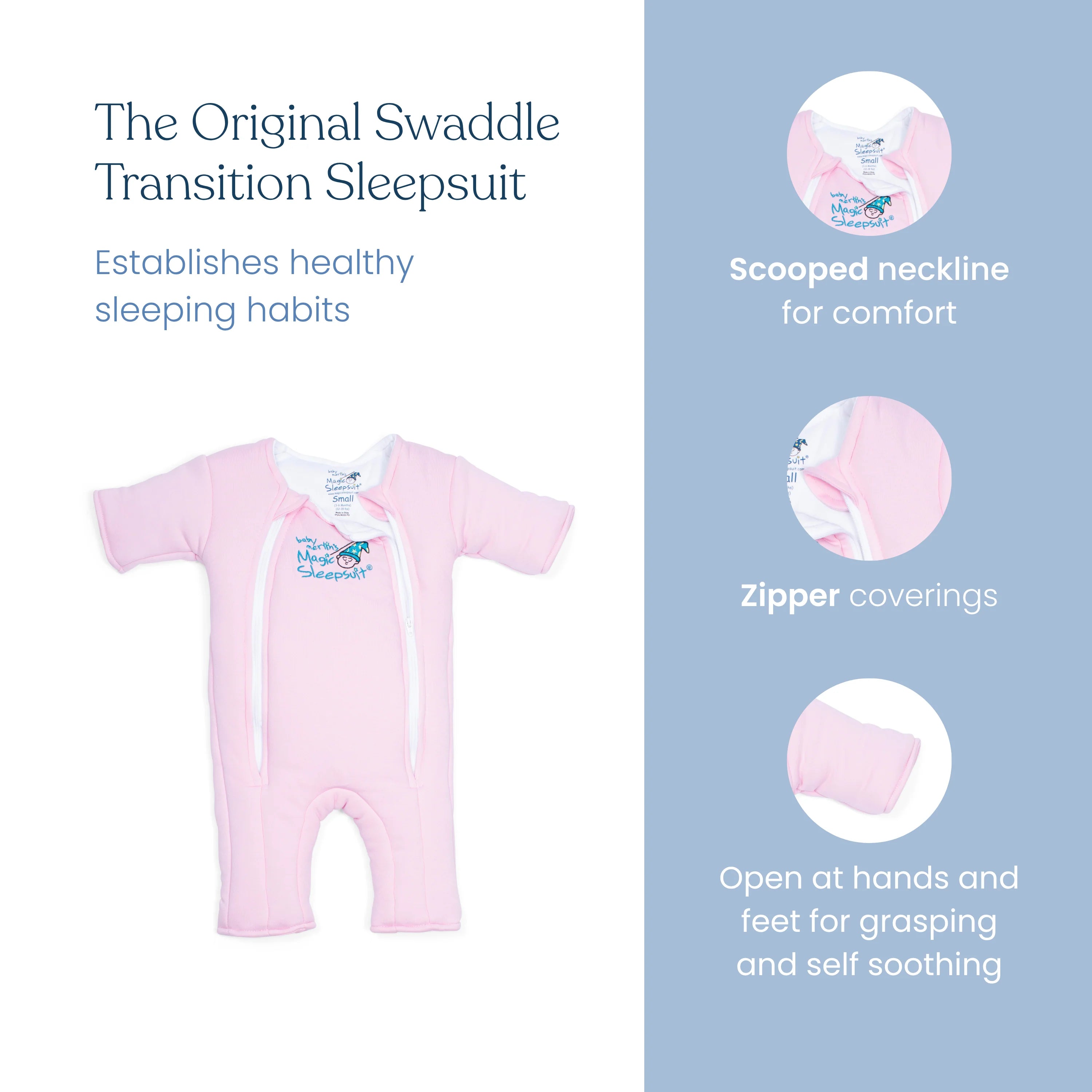 Halo Baby Merlin's Magic Sleepsuit- Pink