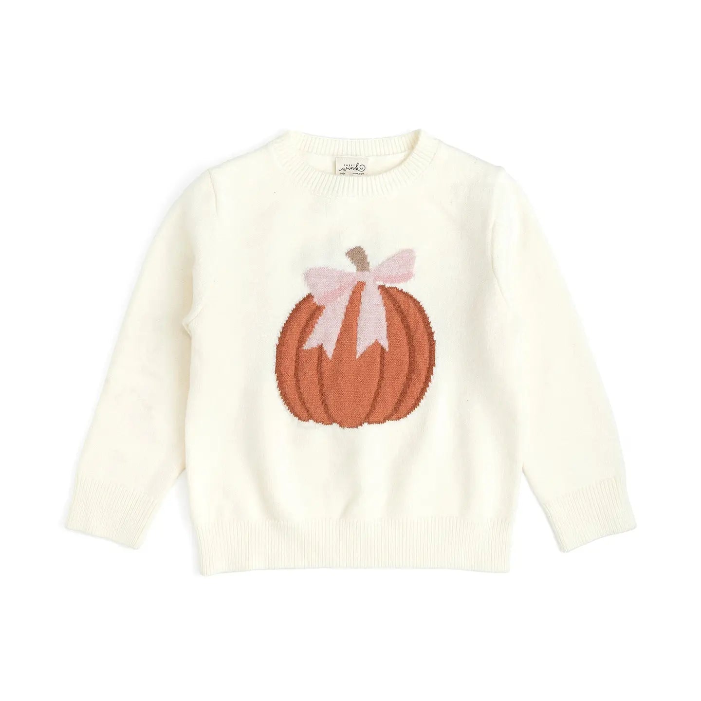 Sweet Wink Coquette Pumpkin Sweater