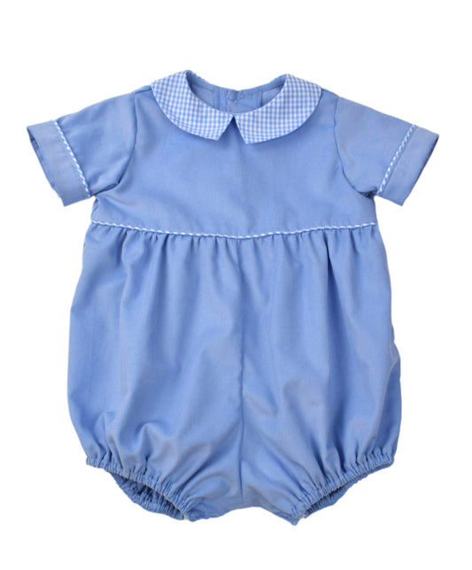 Funtasia Too Periwinkle Corduroy Boy's Romper