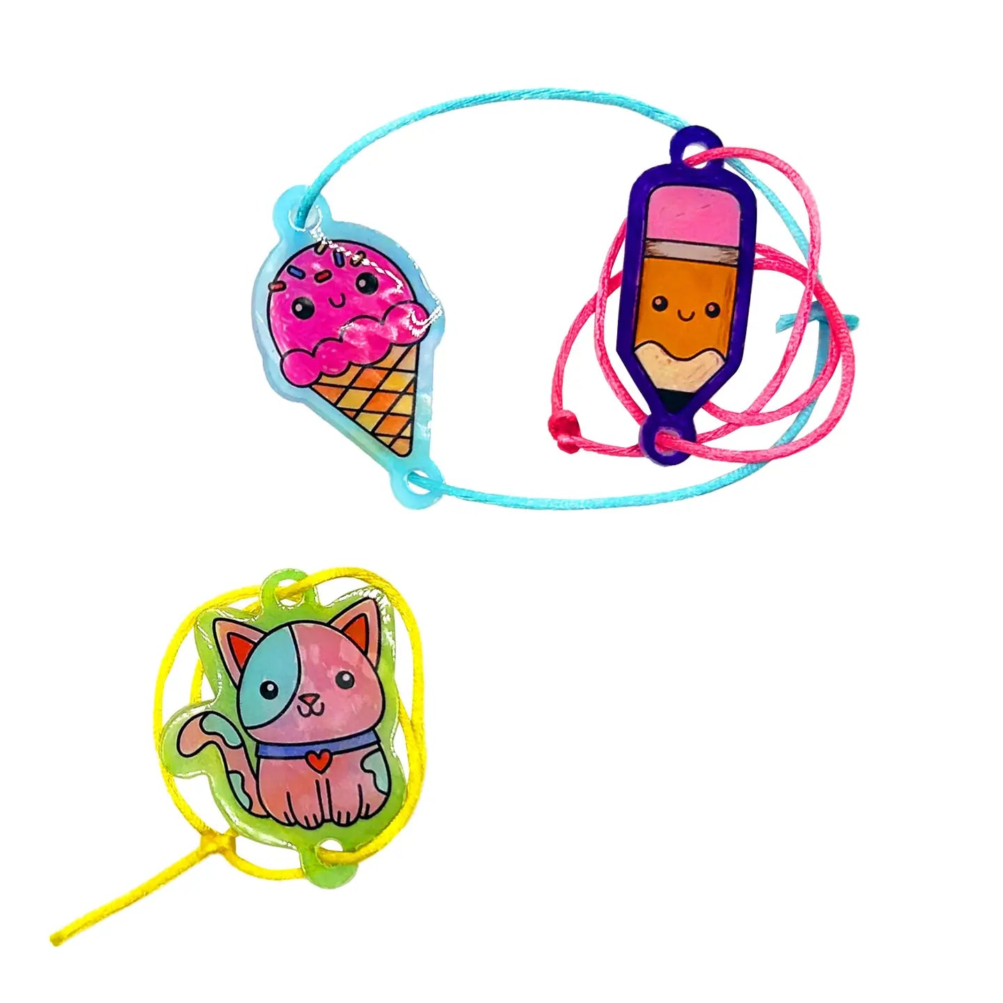 OOLY Shrink-Its! DIY Shrink Art Bracelet Kit- BFF