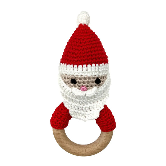 Zubels Santa Ring Rattle