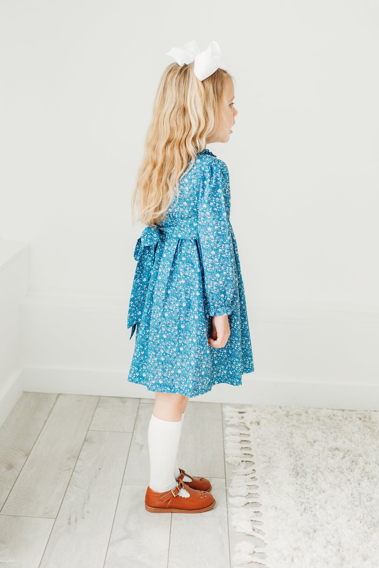 Maddie and Connor Claire Floral Smocked Dress