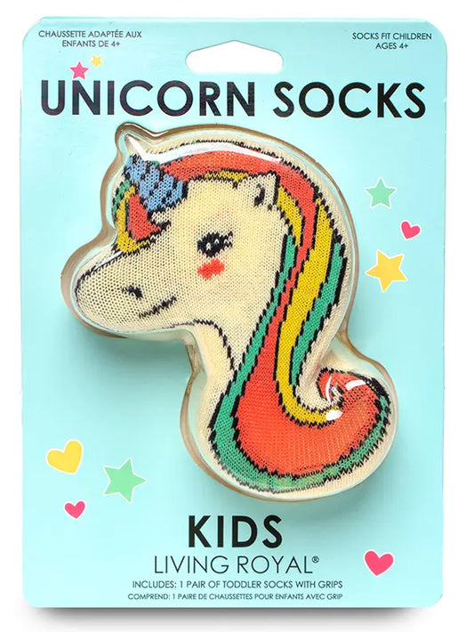 Unicorn 3D Packaged Crew Socks