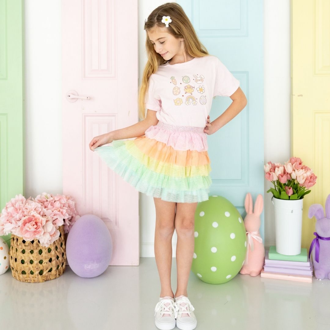 Sweet Wink Pastel Petal Tutu