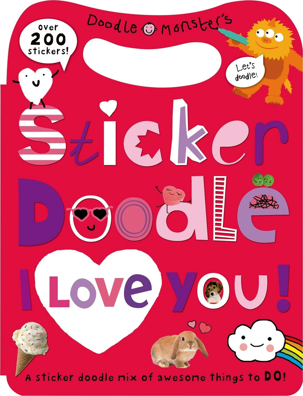 Sticker Doodle I Love You: Over 200 Sticker Activities