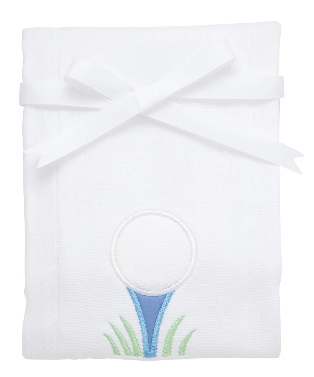 3 Marthas Golf Applique Burp Cloth