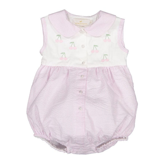 Sal and Pimenta Pink Story Romper