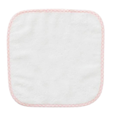 Baby Washcloth - Light Pink Gingham