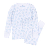 Magnolia Baby Baby Boo Long Pajamas- Light Blue