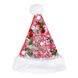 Packed Party Trapped Confetti Santa Hat