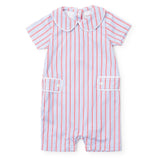 Henry Boys' Pima Cotton Shortall - Liberty Stripe