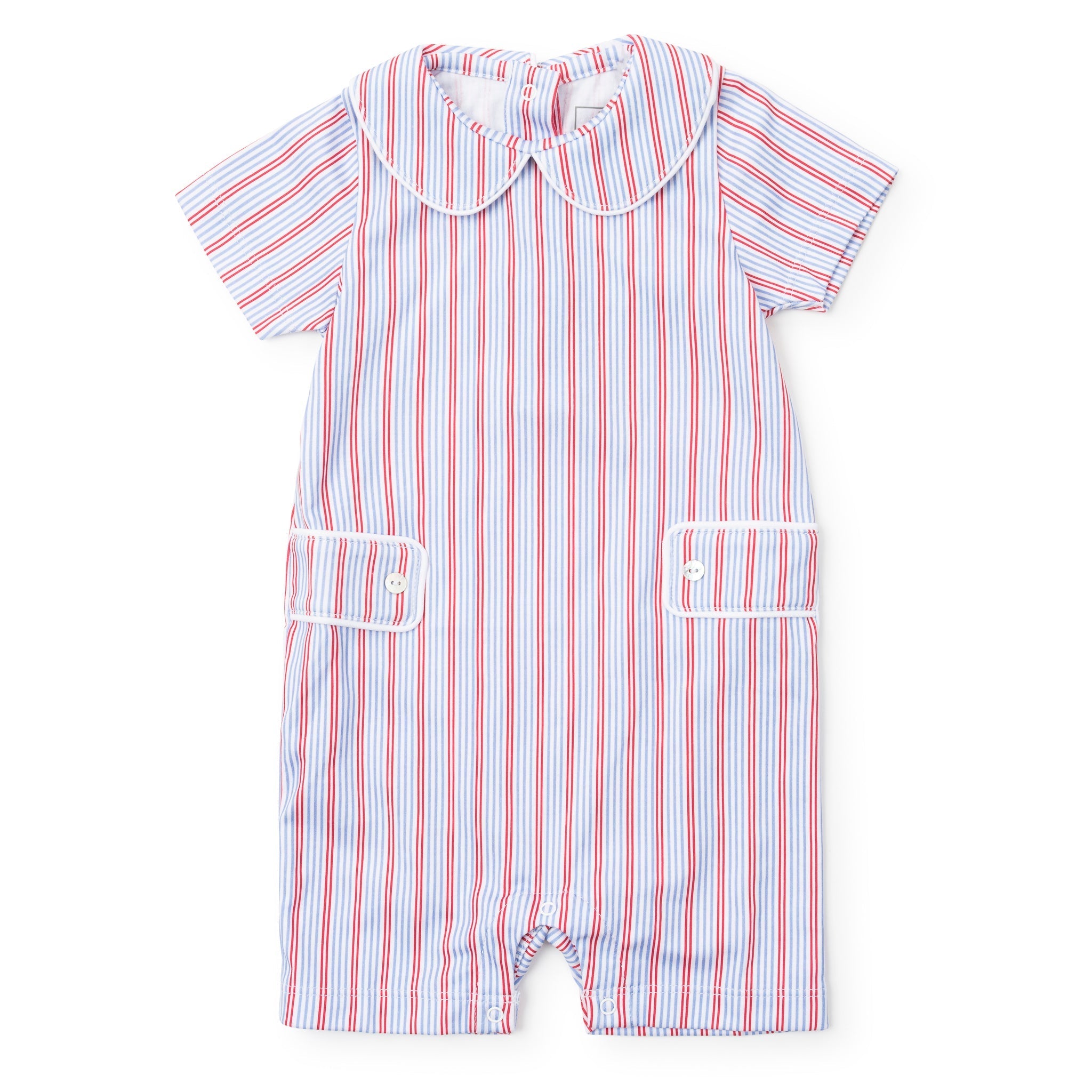 Henry Boys' Pima Cotton Shortall - Liberty Stripe