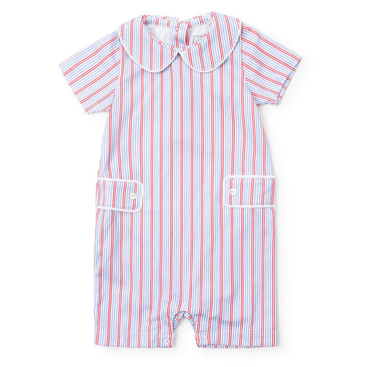 Henry Boys' Pima Cotton Shortall - Liberty Stripe