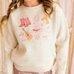 Sweet Wink Western Girlie Sweatshirt 