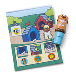Melissa and Doug Sticker WOW! Activity Pad & Sticker Stamper Pack - Pets
