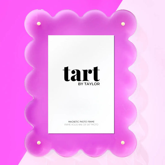 Tart By Taylor Fuchsia Acrylic Picture Frame