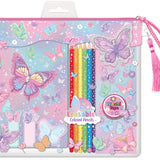 Hot Focus Coloring Journal - Tie Dye Butterfly