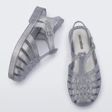 Possession Shiny Kids Sandals- Glitter Clear