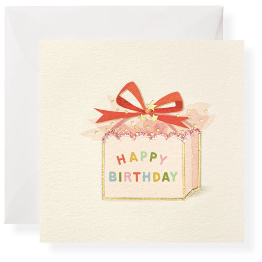 Karen Adams Birthday Present Gift Enclosure Card