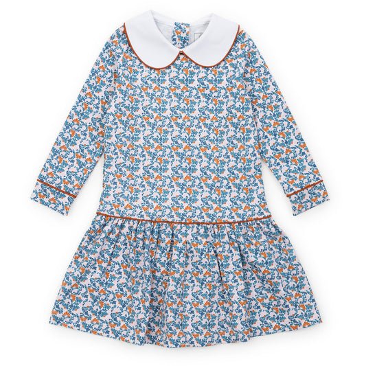 Lila and Hayes Lillian Girls' Dress - Autumn Blooms