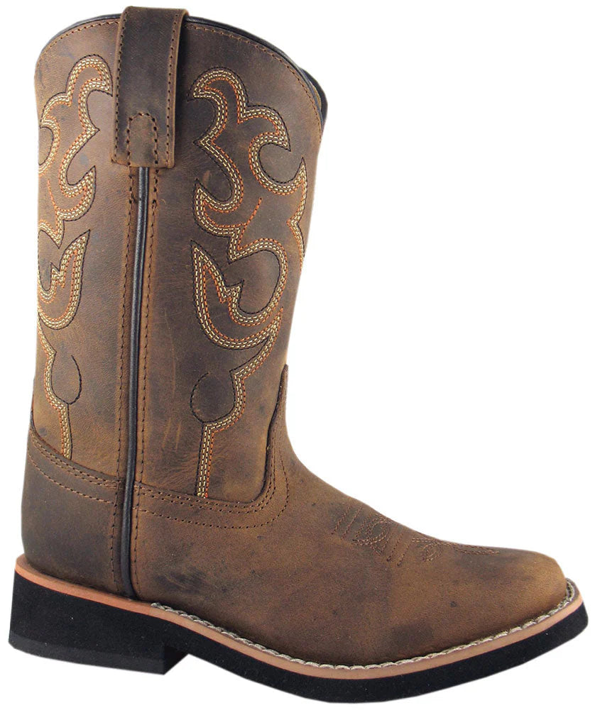 Smoky Mountain Boots Pueblo Boot- Dark Crazy Horse 