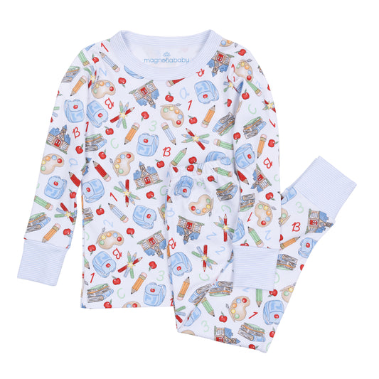 Magnolia Baby School Day Sweetness Long Pajamas