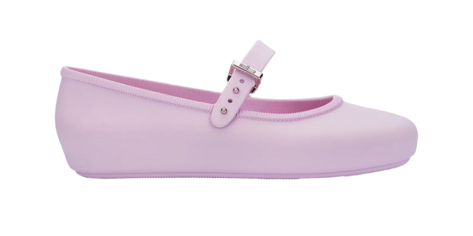 Mini Melissa Soft Ballerina Ballet Flat- Pink