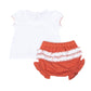 Magnolia Baby Lil' Longhorn Embroidered Ruffle Diaper Cover Set