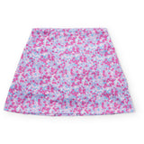 Margot Girls' Performance Skirt- Preppy Petals