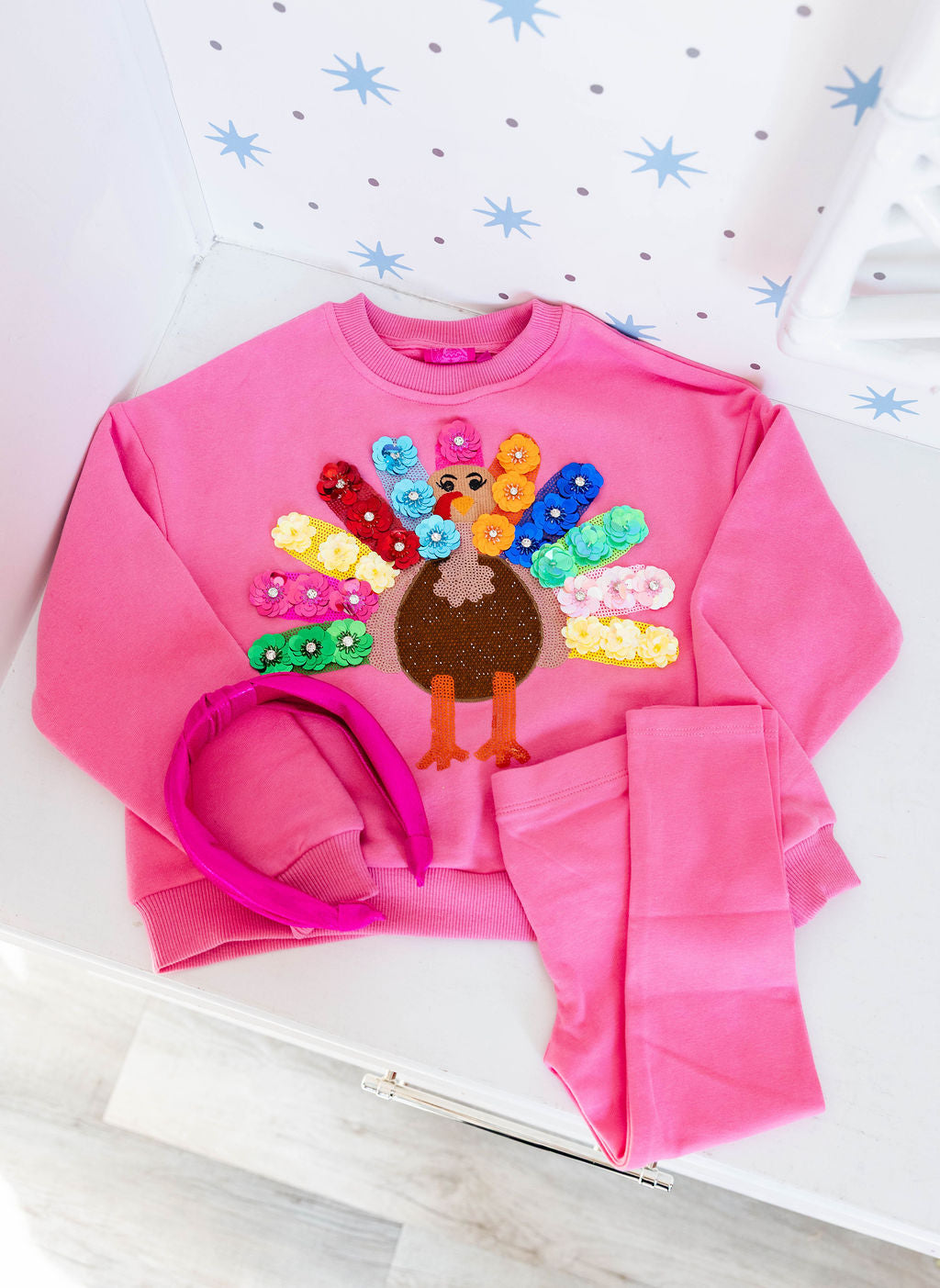 Queen of Sparkles Turkey Sweatshirt