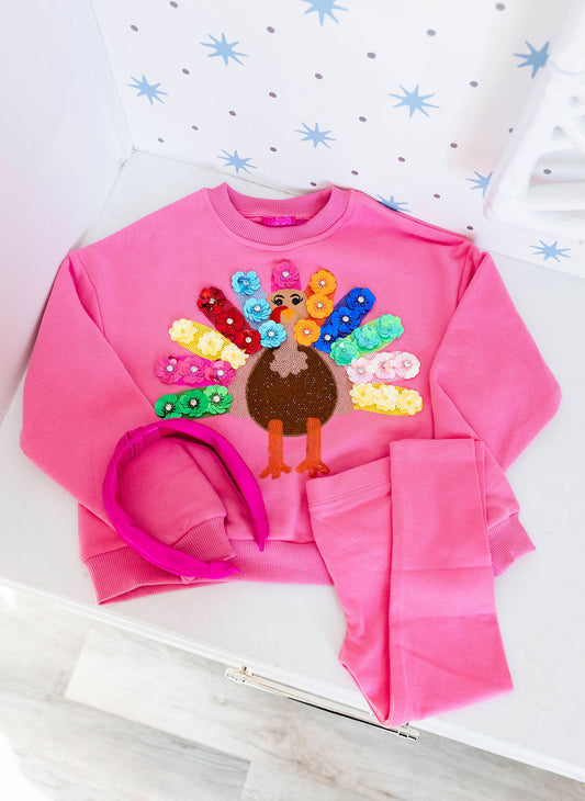 Queen of Sparkles Turkey Sweatshirt