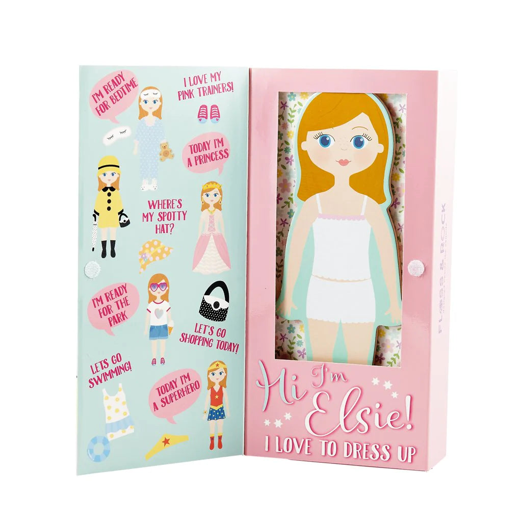 Floss & Rock Elsie Magnetic Dress Up Doll