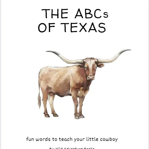 Wild Adventure Books ABC's of Texas