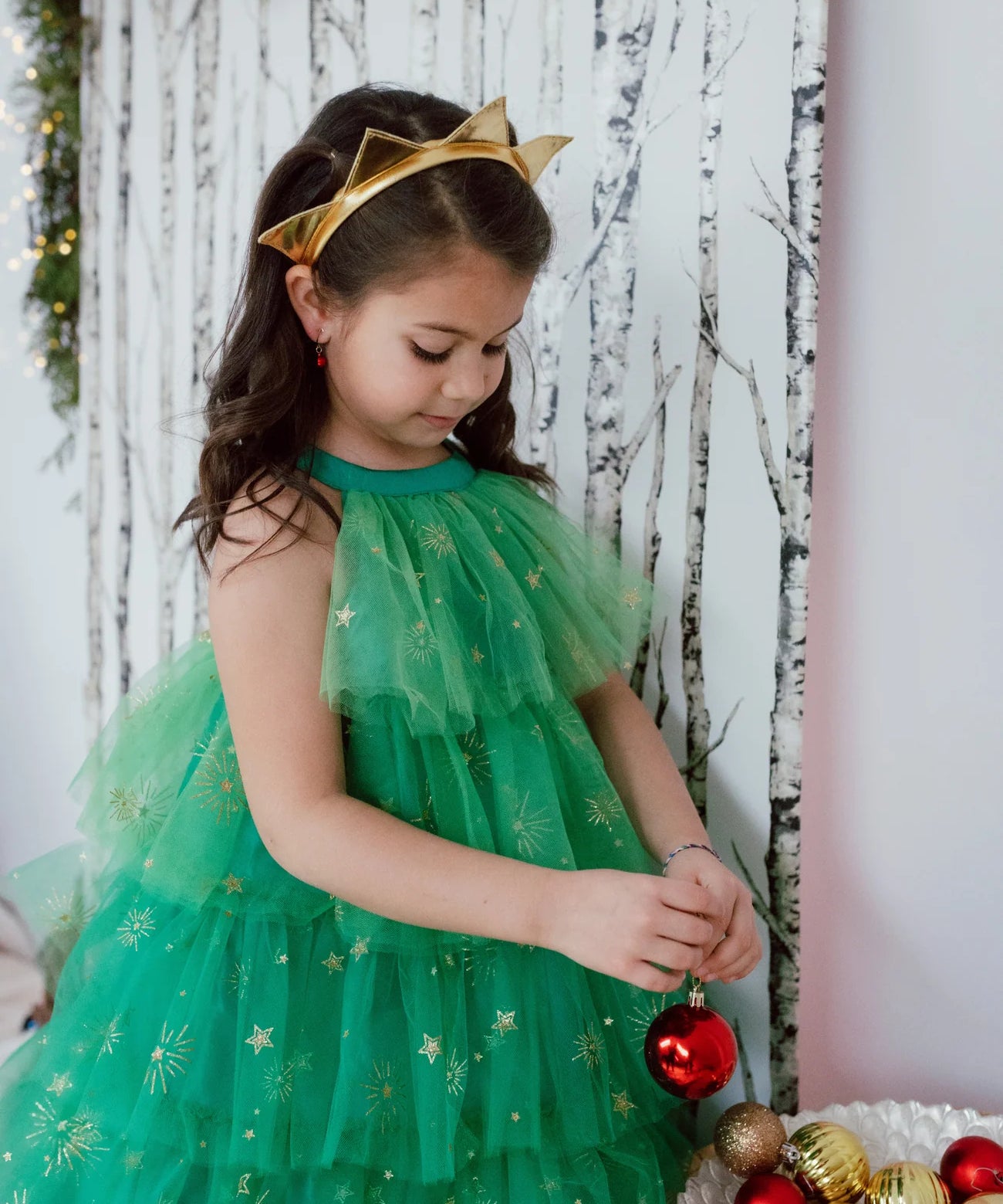 Great Pretenders Christmas Tree Dress and Headpiece