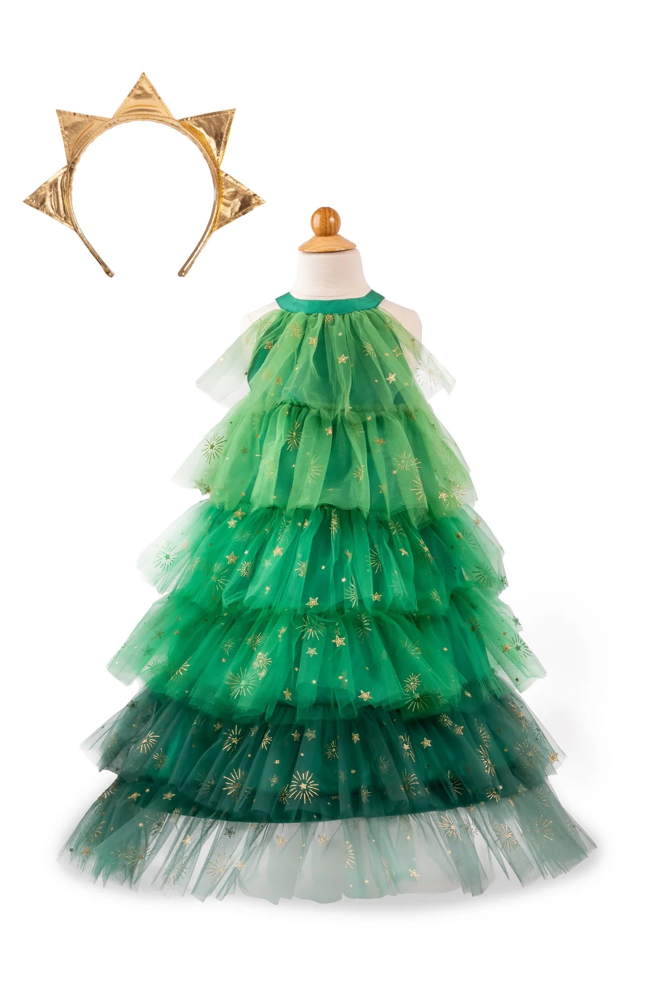 Great Pretenders Christmas Tree Dress and Headpiece