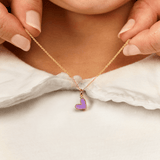 LeMel Lilah Heart Necklace