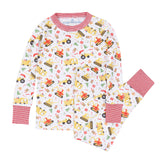 Magnolia Baby Santa's Construction Crew Long Pajamas