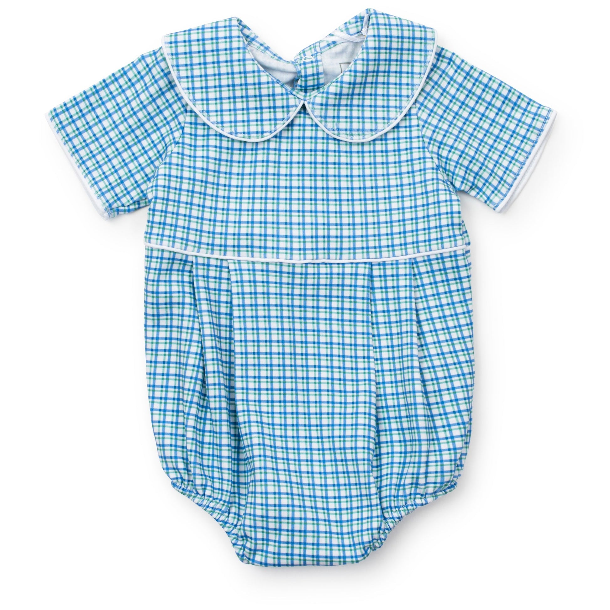 Lila and Hayes Palmer Boys' Bubble - Hampton Plaid