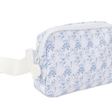 Apple of My Isla The Crossover Belt Bag- Navy Floral 