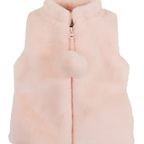 American Widgeon Zip Front Vest - Rose Puff